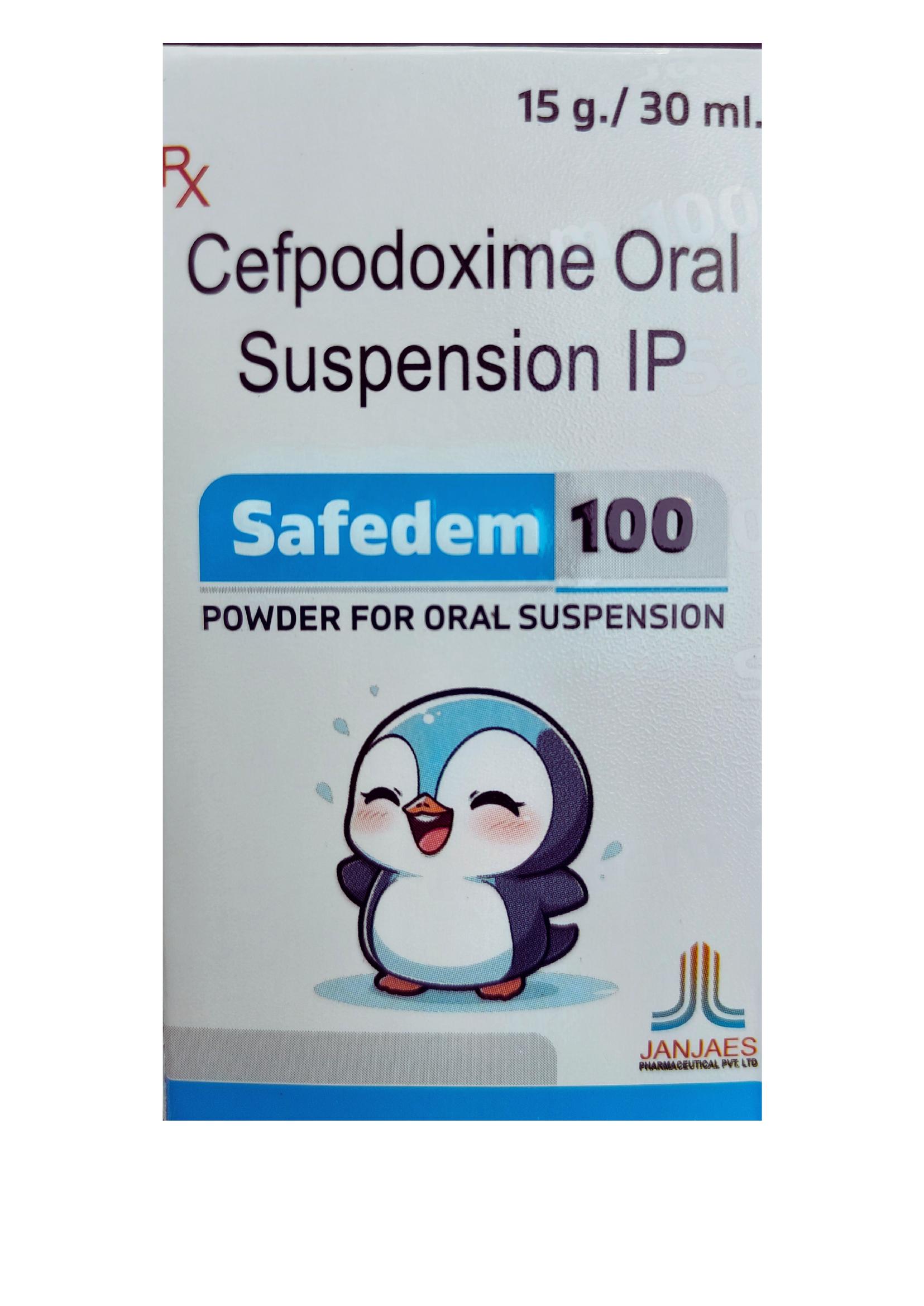 Safedem 100 pack shot