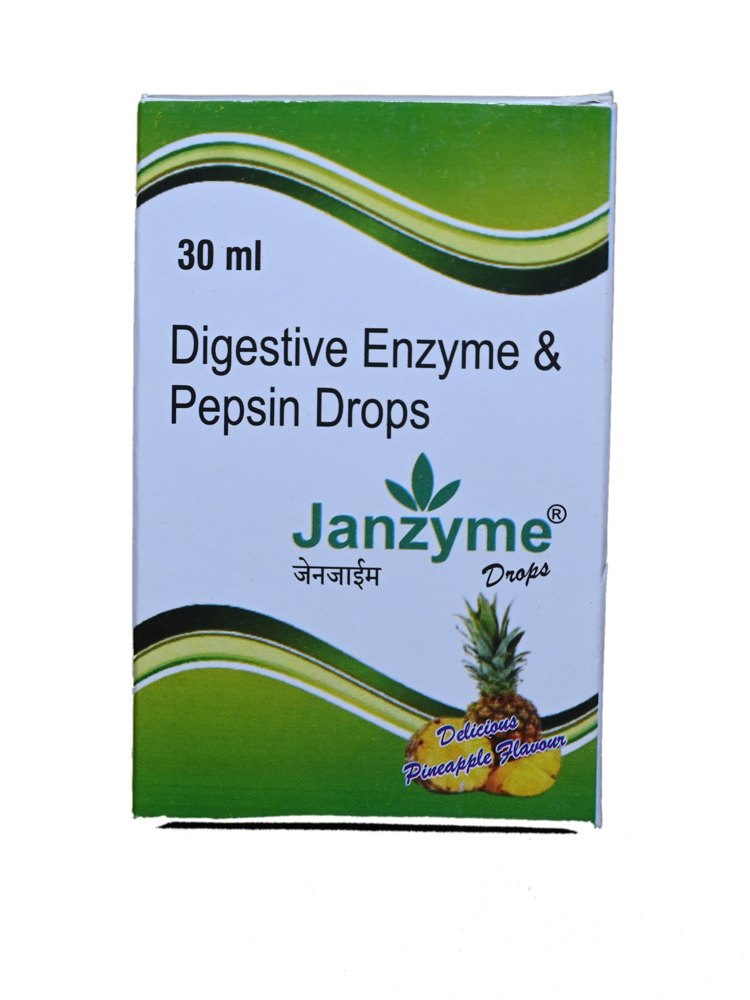 Janzyme Drops pack shot