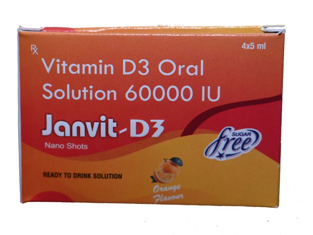 Janvit-D3 Nano Shots pack shot