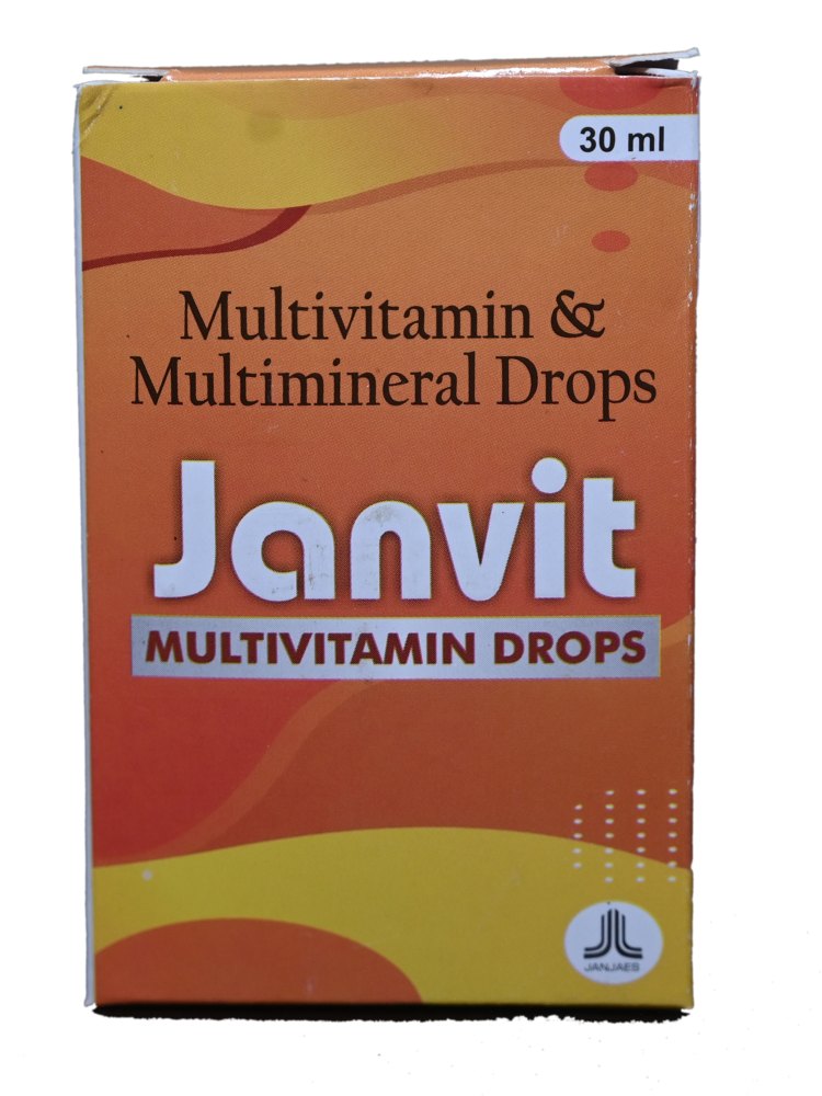 Janvit Drops pack shot