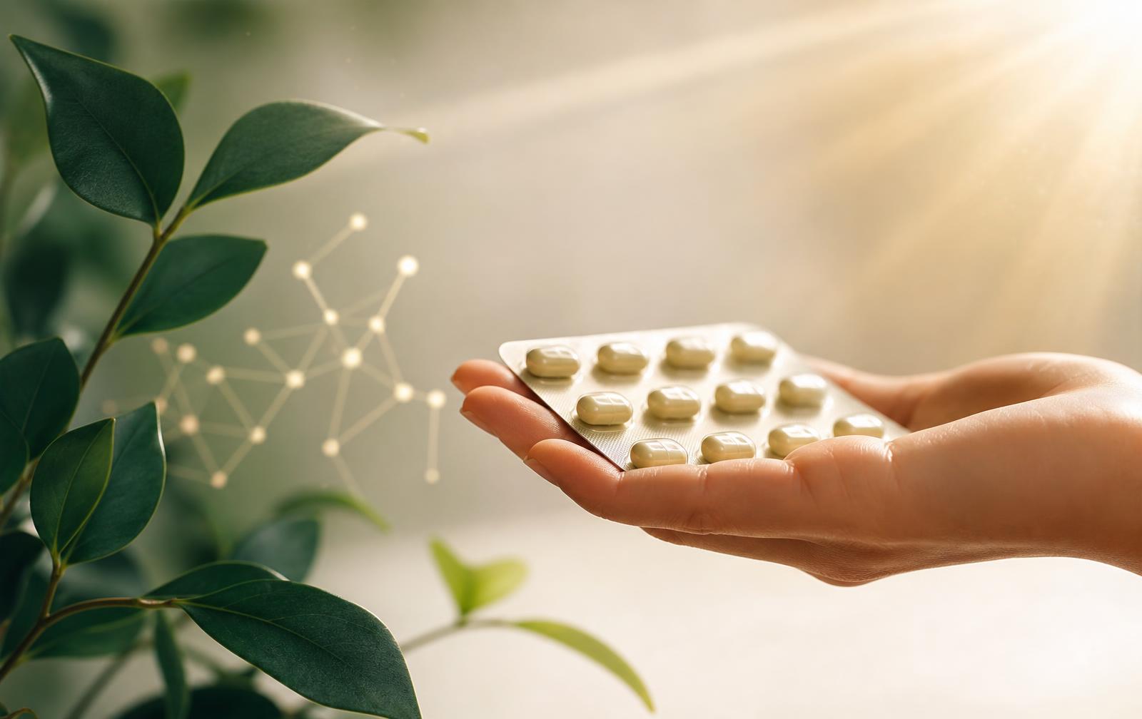 A hand holding quality medicine tablets, symbolising Janjaes Pharma's journey of trust and care